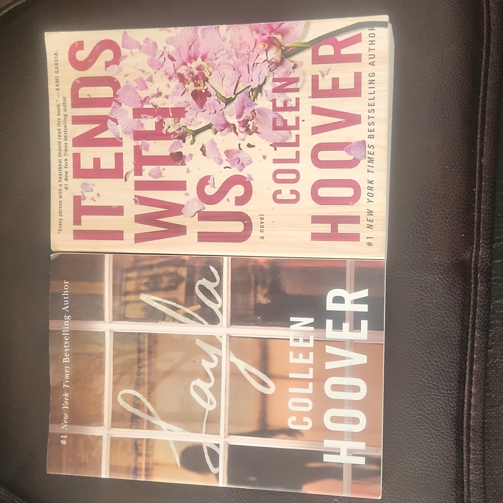 (2) Colleen Hoover books: Layla + It Ends With Us
